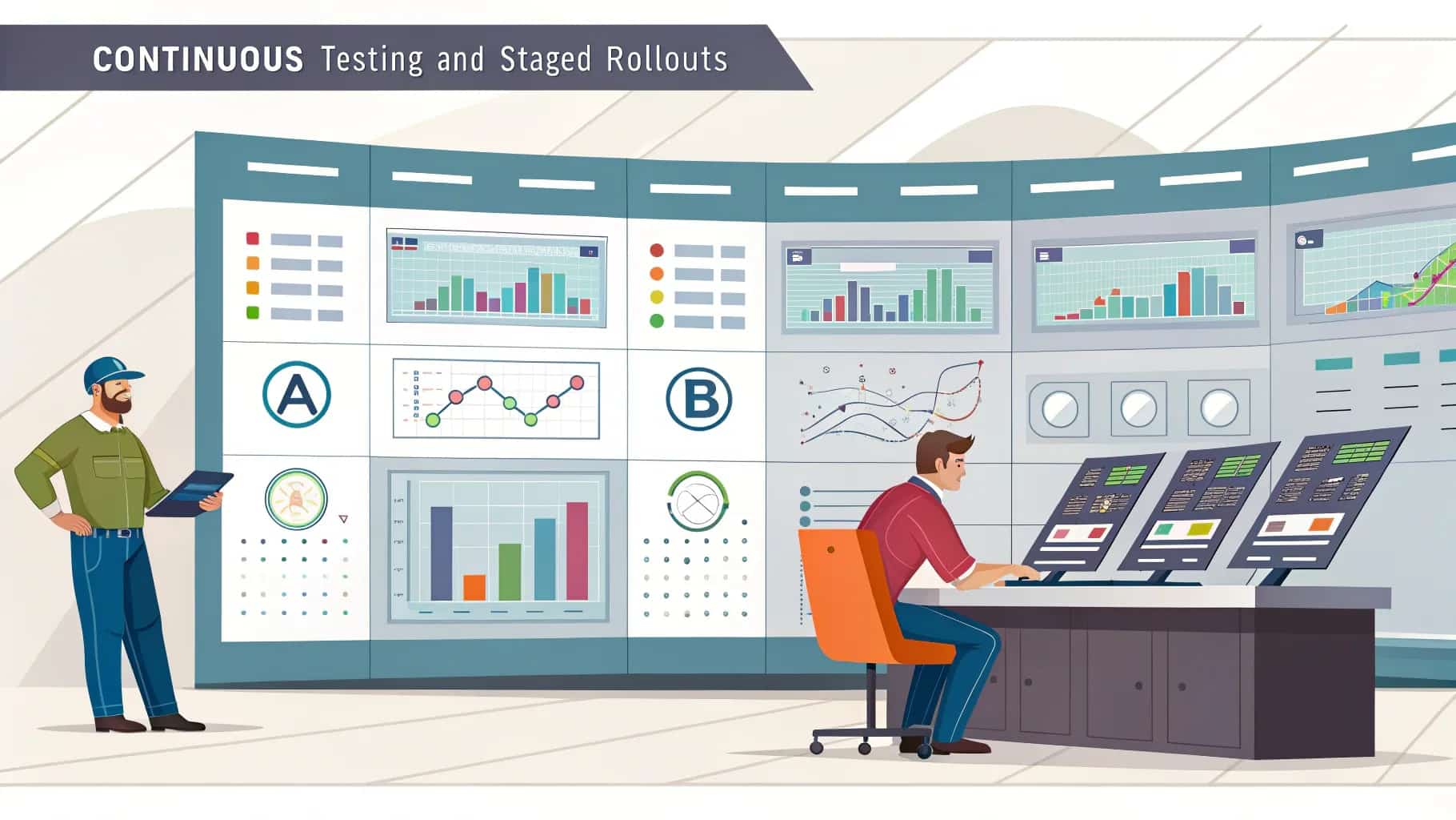 Tests, updates, and the cadence of change